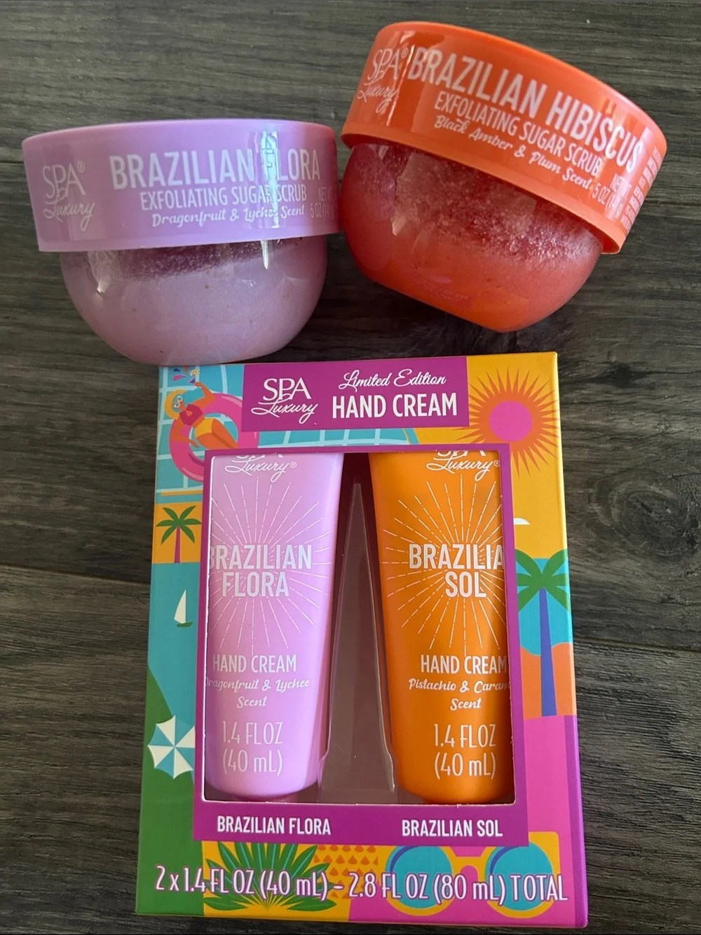 Spa Luxury Brazilian Collection Bundle NEW